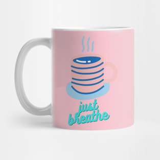 Relaxing Morning Coffee Pink Themed Mug